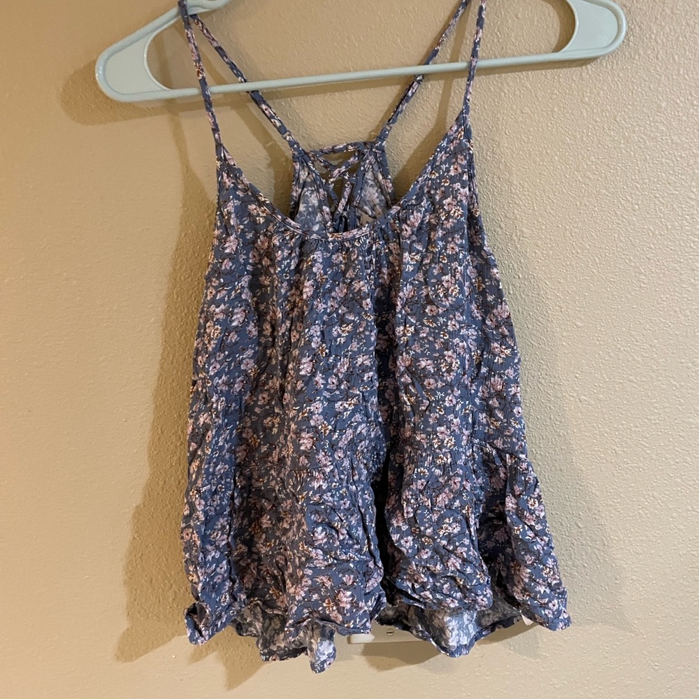 American Eagle Floral Tank Top